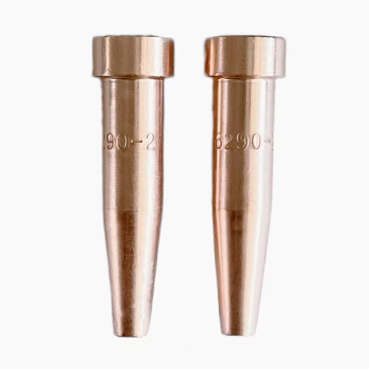 ALLZSMOOTHLY 6290-2 Acetylene Cutting Tips/Cutting Torch Tips,Harris Style,Pack of 2 - Image 1